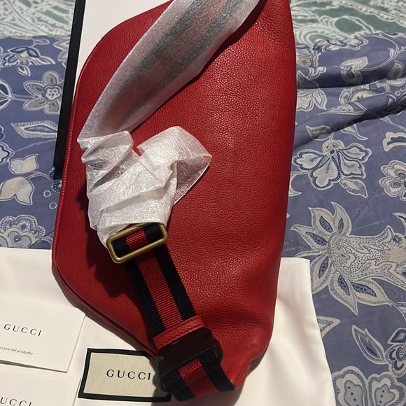 Gucci red belt bag - Picture 3 of 5